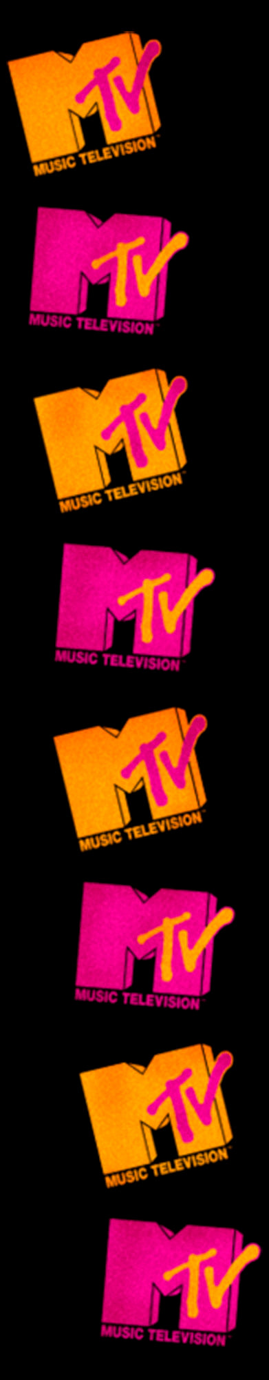 Men's MTV Bright Logo Stack Lounge Pants
