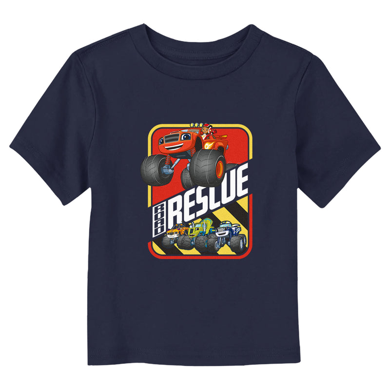 Toddler's Blaze and the Monster Machines Road Rescue Team T-Shirt