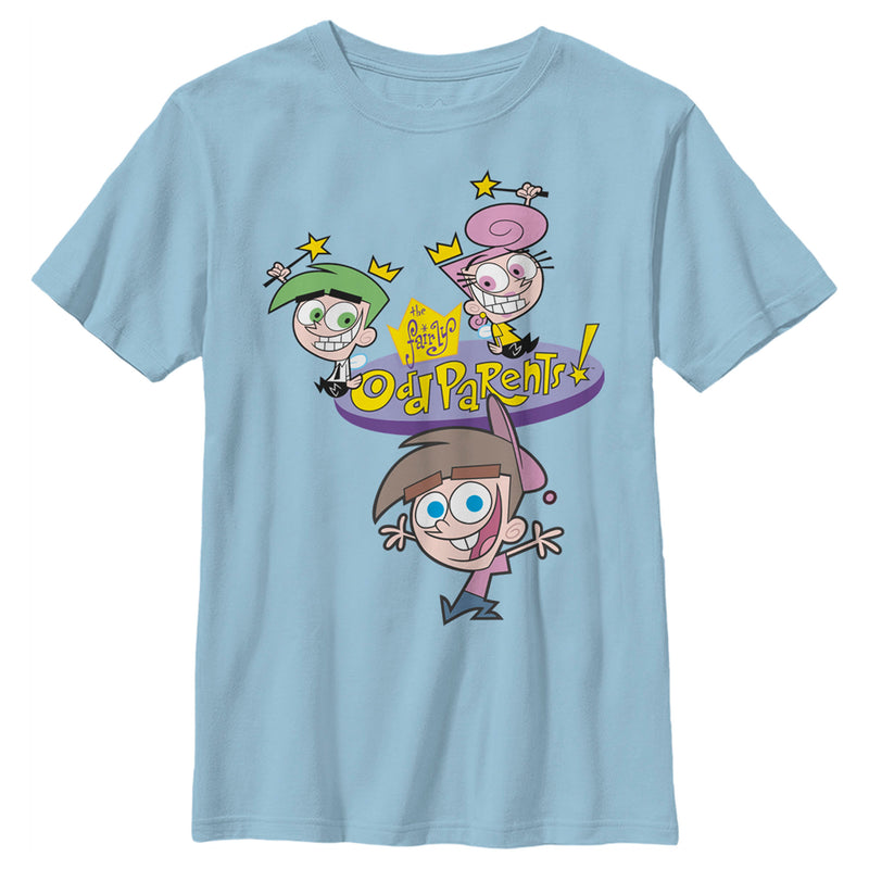 Boy's The Fairly OddParents Timmy Turner and Fairy Godparents T-Shirt
