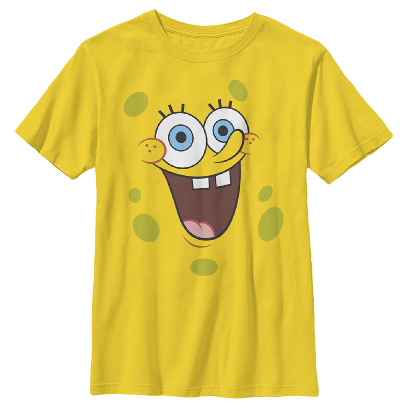 Boy's SpongeBob SquarePants Big Face T-Shirt