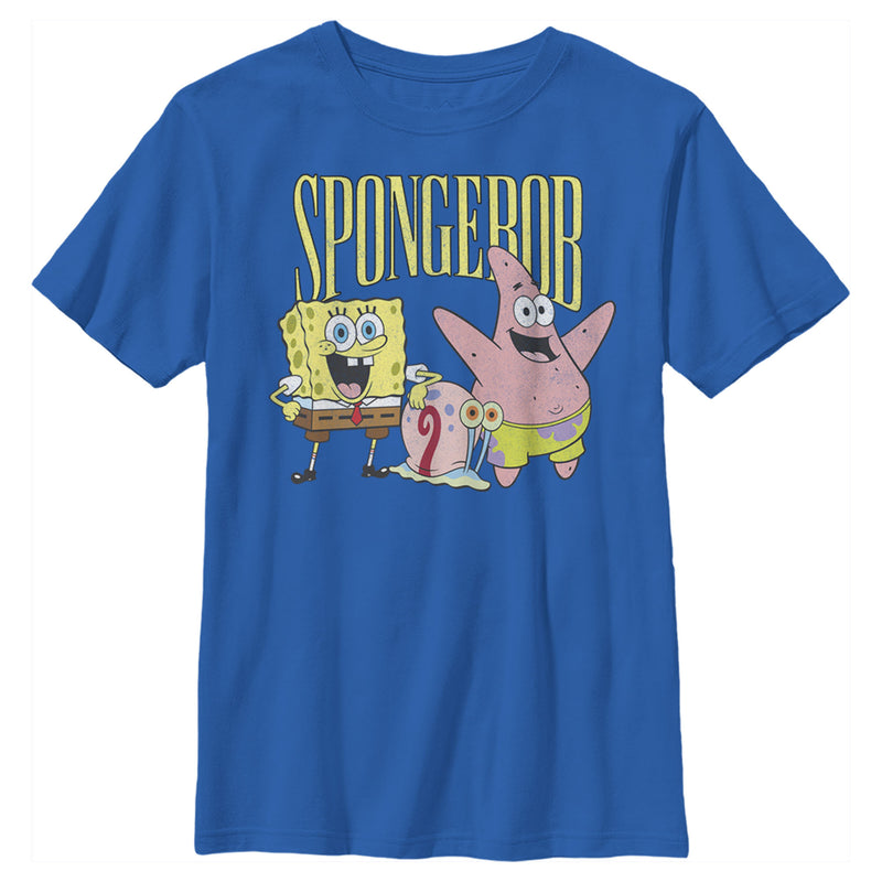Boy's SpongeBob SquarePants Group Friends T-Shirt