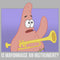 Men's SpongeBob SquarePants Patrick Mayonnaise Instrument Quote Pull Over Hoodie