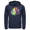 Men's Nintendo Mario Rainbow Star Power Pull Over Hoodie