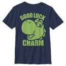 Boy's Nintendo Super Mario St. Patrick's Day Yoshi Good Luck Charm T-Shirt