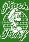 Men's Nintendo Super Mario St. Patrick's Day Pinch Proof Luigi Retro Sweatshirt