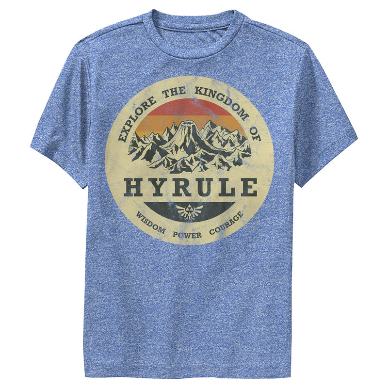 Boy's Nintendo Legend of Zelda Explore Hyrule Performance Tee