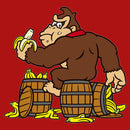 Boy's Nintendo Donkey Kong Banana Barrels T-Shirt