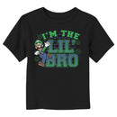 Toddler's Nintendo Luigi I'm The Lil' Bro T-Shirt
