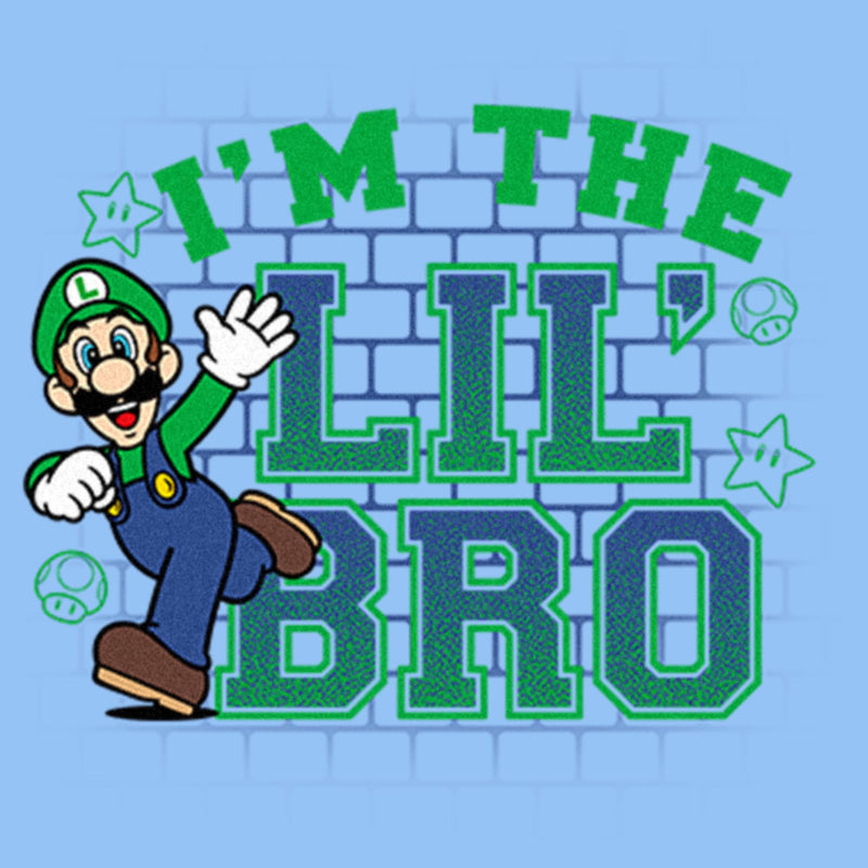 Infant's Nintendo I'm the Lil' Bro Luigi Onesie