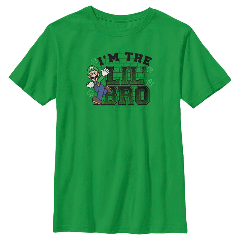 Boy's Nintendo Lil' Bro Luigi T-Shirt