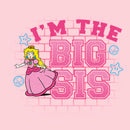 Infant's Nintendo I'm the Big Sis Peach Onesie