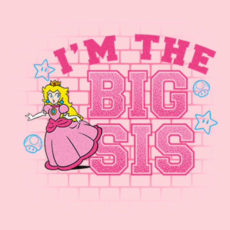 Infant's Nintendo I'm the Big Sis Peach Onesie