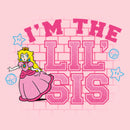 Infant's Nintendo I'm the Lil' Sis Peach Onesie