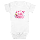 Infant's Nintendo I'm the Lil' Sis Peach Onesie