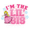 Infant's Nintendo I'm the Lil' Sis Peach Onesie