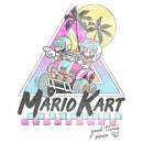 Men's Nintendo Mario and Luigi Retro Beach Race T-Shirt