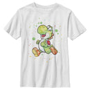 Boy's Nintendo Super Mario Watercolor Yoshi T-Shirt