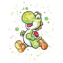 Boy's Nintendo Super Mario Watercolor Yoshi T-Shirt