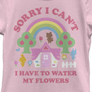 Girl's Nintendo Animal Crossing Water My Flowers T-Shirt
