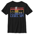 Boy's Nintendo It's My 8th Birthday Level Up T-Shirt