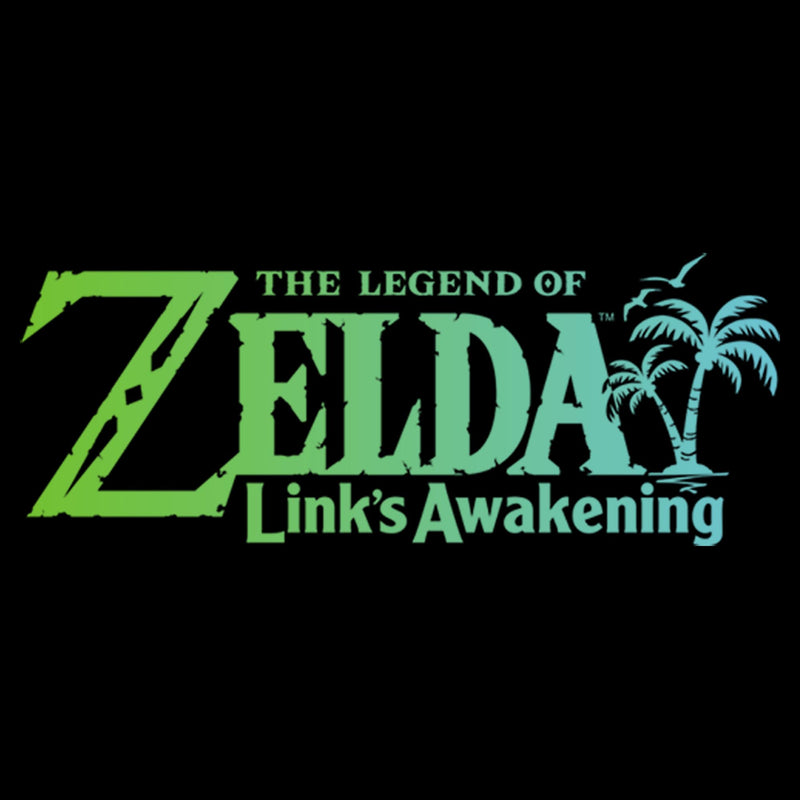 Men's Nintendo Link's Awakening Logo Pull Over Hoodie