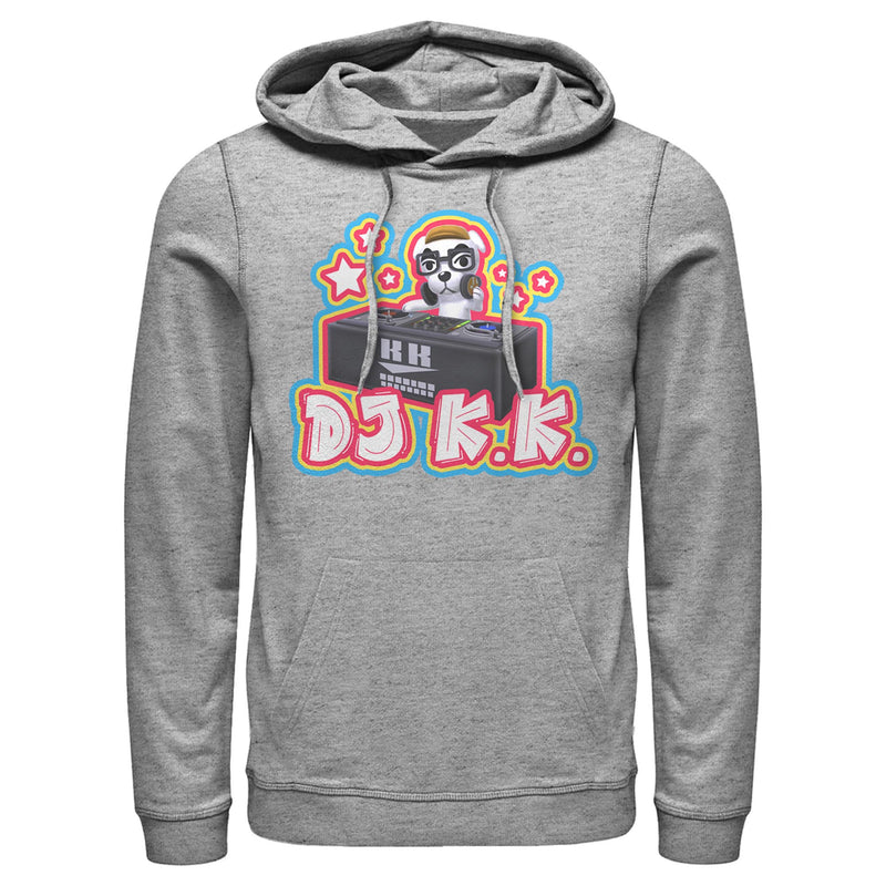 Men's Nintendo Animal Crossing DJ K.K. Portrait Pull Over Hoodie