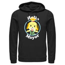 Men's Nintendo Isabelle Hello Mayor Pull Over Hoodie