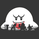 Boy's Nintendo Halloween Boo Silhouettes T-Shirt