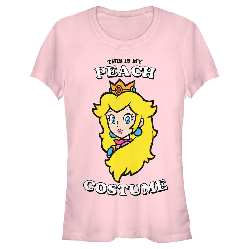 Junior's Nintendo This Is My Peach Costume T-Shirt