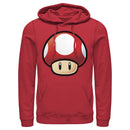 Men's Nintendo Mario Mushroom Pull Over Hoodie