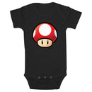 Infant's Nintendo Classic Red Mushroom Onesie