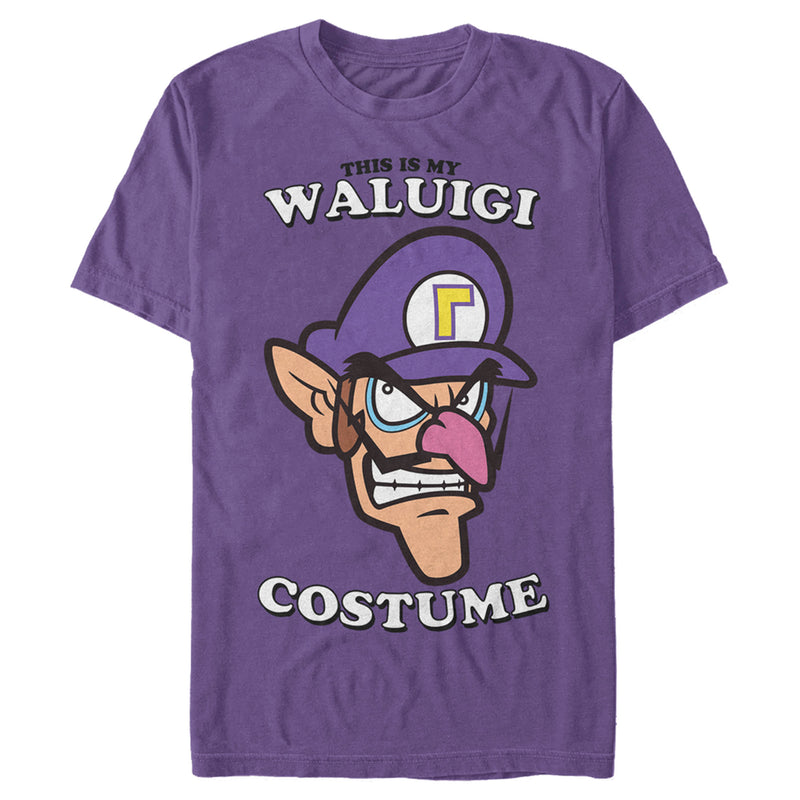 Men's Nintendo This Is My Waluigi Costume T-Shirt