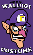 Men's Nintendo This Is My Waluigi Costume T-Shirt