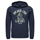 Men's Nintendo Brave-ish Luigi Pull Over Hoodie