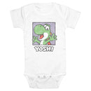 Infant's Nintendo Distressed Yoshi Portrait Onesie