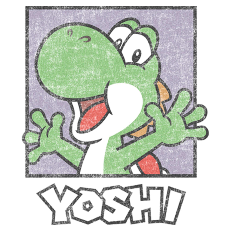 Infant's Nintendo Distressed Yoshi Portrait Onesie