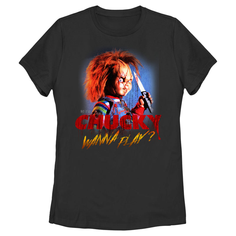 Women's Child's Play Wanna Play T-Shirt