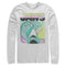 Men's Jaws 80s Colorful Wave Long Sleeve Shirt