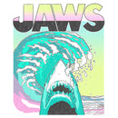 Women's Jaws 80s Colorful Wave T-Shirt