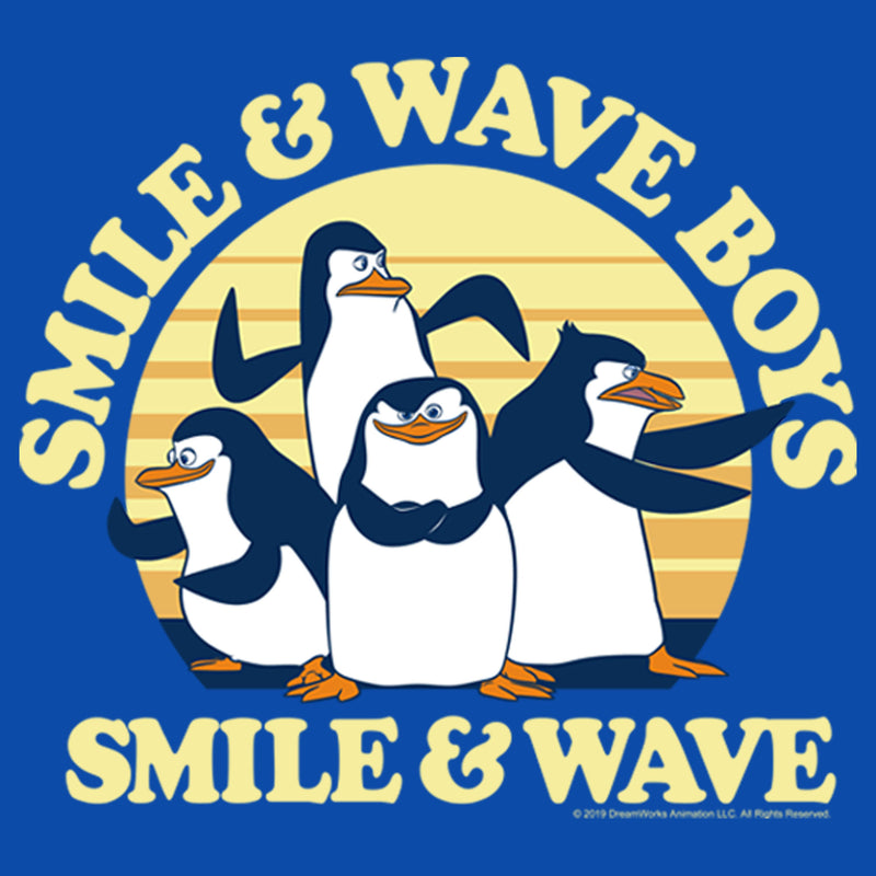 Boy's Madagascar Penguins Smile & Wave T-Shirt