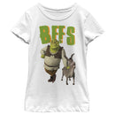 Girl's Shrek Donkey and Shrek Best Friends T-Shirt