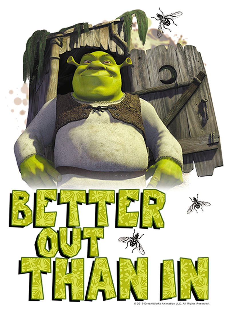 Boy's Shrek Better Out Than In Shrek T-Shirt