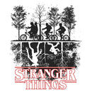 Infant's Stranger Things Biking in Upside Down Sketch Onesie