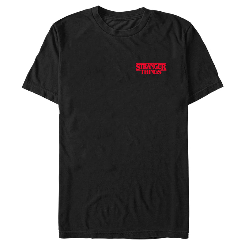 Men's Stranger Things Embroidered Logo T-Shirt