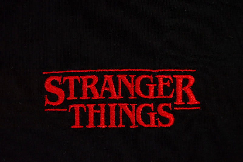 Men's Stranger Things Embroidered Logo T-Shirt