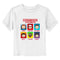 Toddler's Stranger Things Group Shot Pixel Portraits T-Shirt