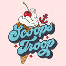 Toddler's Stranger Things Scoops Troop Ice Cone Logo T-Shirt