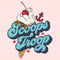 Toddler's Stranger Things Scoops Troop Ice Cone Logo T-Shirt