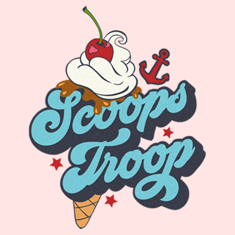 Toddler's Stranger Things Scoops Troop Ice Cone Logo T-Shirt