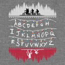 Infant's Stranger Things Alphabet Lights Sketch Onesie